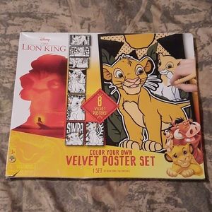 Velvet Poster Set Look Lion King (K7)